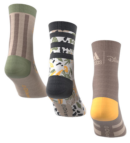 adidas Performance Strømper - 3-pak - Lion King - Grøn adidas Performance Strømper - 3-pak - Lion King - Grøn