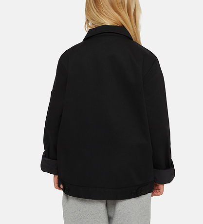 Dickies Jakke m. Fleece - Cropped - Eisenhower - Sort Dickies Jakke m. Fleece - Cropped - Eisenhower - Sort