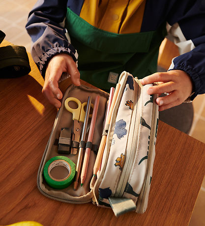 Liewood Penalhus - Cindy - Dinosaurs/Mist Liewood Penalhus - Cindy - Dinosaurs/Mist