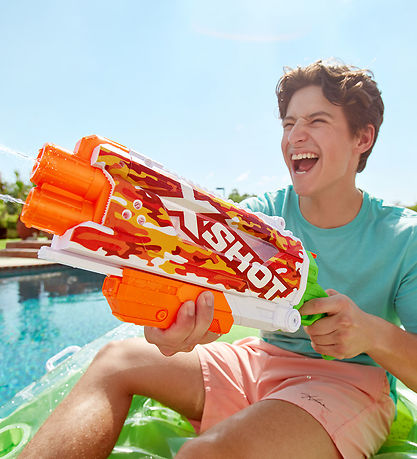 X-SHOT Vandpistol - Skins Pump Action Fast-Fill - 800 ml - Sun C
