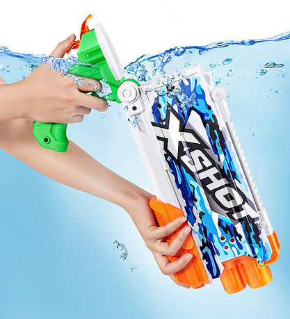 X-SHOT Vandpistol - Skins Pump Action Fast-Fill - 800 ml - Water