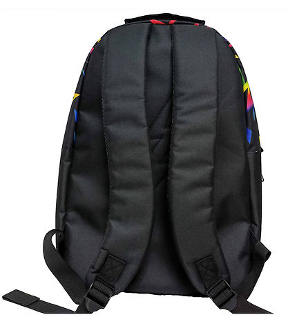 Pokémon Rygsæk - Large - 43x30x14 cm - 15L - Sort m. Neonprint Pokémon Rygsæk - Large - 43x30x14 cm - 15L - Sort m. Neonprint