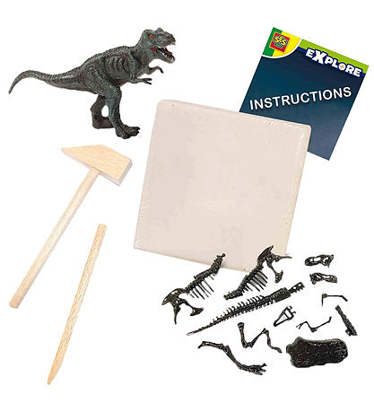 SES Creative Udhug - Explore - T-rex og Skelet