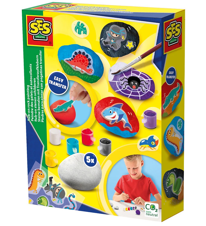 SES Creative - Mal På Sten - Overførselsmærker