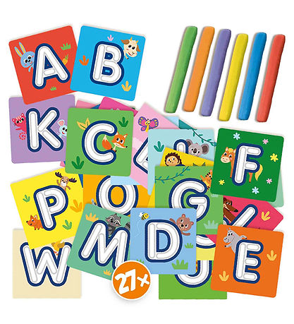 SES Creative Modellervoks - Lær Alfabetet m. Modellervoks