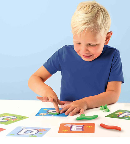 SES Creative Modellervoks - Lær Alfabetet m. Modellervoks