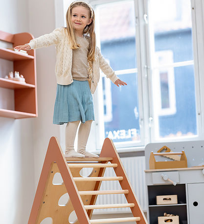 Flexa Legetårn - Midi - Play - 83,7x45,6x73,6 cm - Blush/Birch P Flexa Legetårn - Midi - Play - 83,7x45,6x73,6 cm - Blush/Birch P