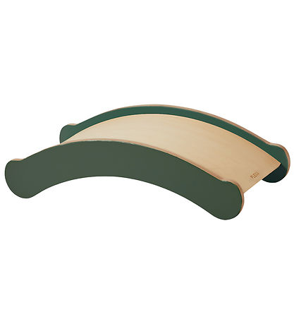 Flexa Balancebræt - Mini - Play - 68,7x31,1x18,3 cm - Deep green