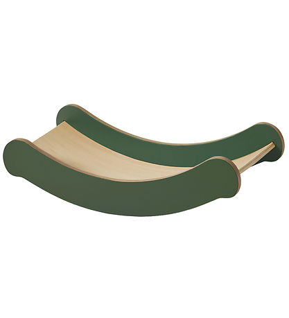 Flexa Balancebræt - Mini - Play - 68,7x31,1x18,3 cm - Deep green