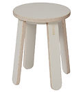 Flexa Taburet Til Tegnebord - Play - 31x32 cm - Warm Grey/Birch 