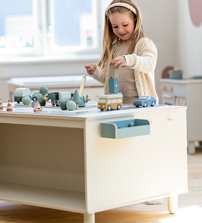 Flexa Legebord - Play - Warm Grey/Birch Plywood