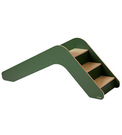 Flexa Rutsjebane - Play - Dusty Green/Birch Plywood