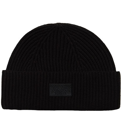 Lala Berlin Hue - Uld/Akryl - Lines - Sort