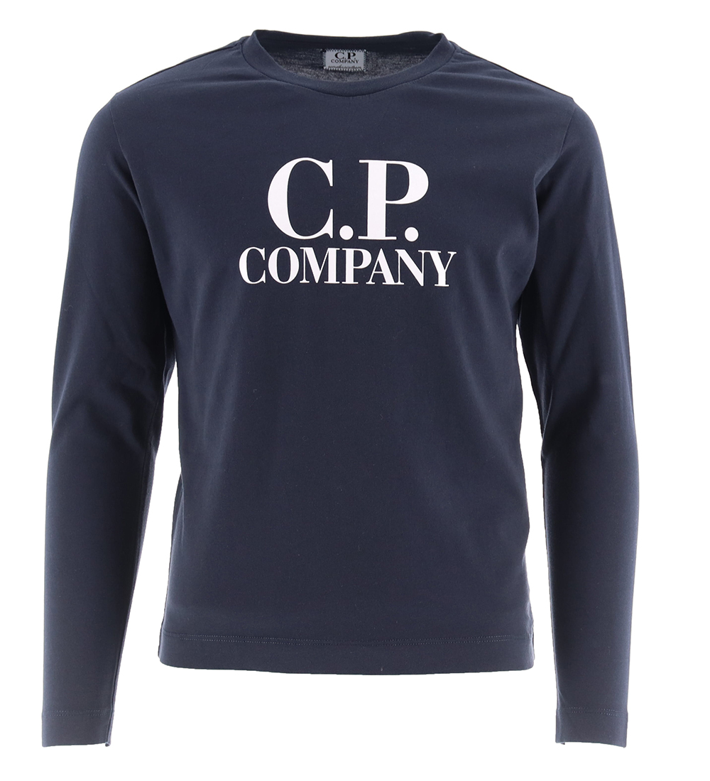 Blouse CP Company - Total Eclipse BlueBlanc av Logo - CP Company - 8 ans 128 - Blouse 72 €