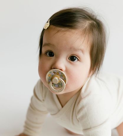 BIBS X Liberty Colour Sutter - 2-pak - Str. 2 - Rund - Ivory Mix