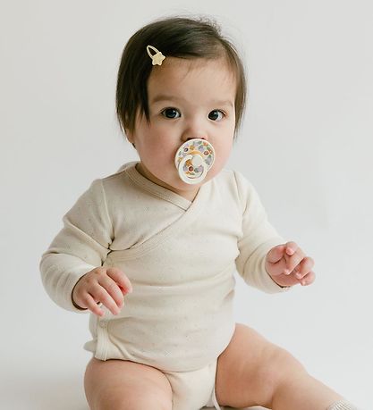 BIBS X Liberty Colour Sutter - 2-pak - Str. 2 - Rund - Ivory Mix