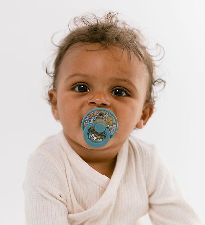 BIBS X Liberty Colour Sutter - 2-pak - Str. 1 - Rund - Hush Mix BIBS X Liberty Colour Sutter - 2-pak - Str. 1 - Rund - Hush Mix