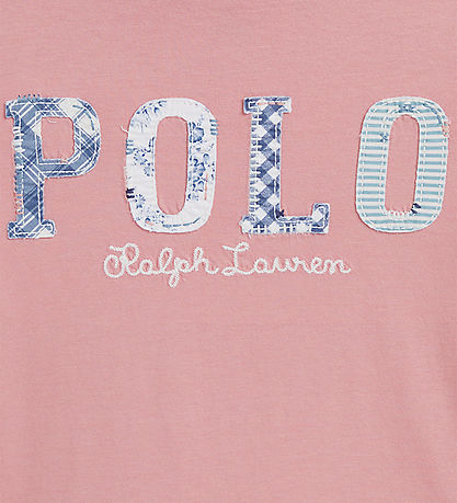 Polo Ralph Lauren T-shirt - Tickled Pink m. Polo