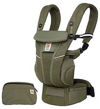 Ergobaby Bæresele - Omni Breeze - 1 in Airflow - Olive Green Ergobaby Bæresele - Omni Breeze - 1 in Airflow - Olive Green