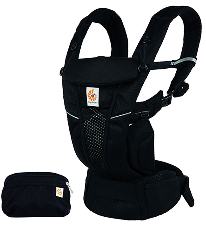 Ergobaby Bæresele - Omni Breeze - 1 in Airflow - Onyx Black