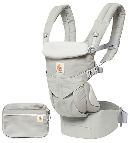 Ergobaby Bæresele - Omni 360 - Bomuld - Pearl Grey Ergobaby Bæresele - Omni 360 - Bomuld - Pearl Grey