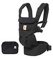 Ergobaby Bæresele - Omni 360 - Bomuld - Pure Black Ergobaby Bæresele - Omni 360 - Bomuld - Pure Black