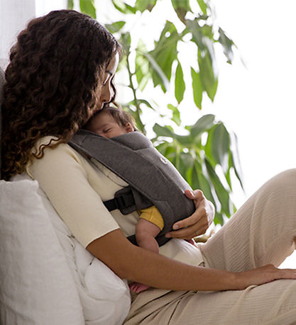 Ergobaby Bæresele - Embrace - Soft & Snug Knit - Heather Grey Ergobaby Bæresele - Embrace - Soft & Snug Knit - Heather Grey