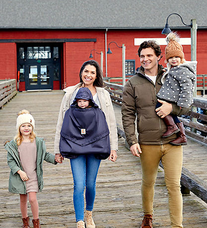 Ergobaby Regnslag til Bæresele - Rain & Wind - Charcoal