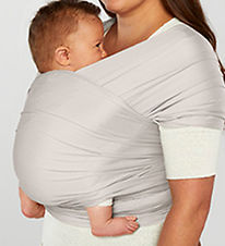 Ergobaby Strækvikle - Aura Wrap Mesh - Soft Grey Ergobaby Strækvikle - Aura Wrap Mesh - Soft Grey