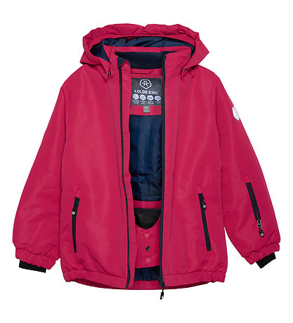 Color Kids Vinterjakke - Vivacious m. Navy