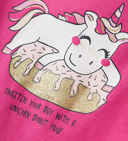 Name It Bluse - NmfVeen - Raspberry Rose/Donut Hug Name It Bluse - NmfVeen - Raspberry Rose/Donut Hug