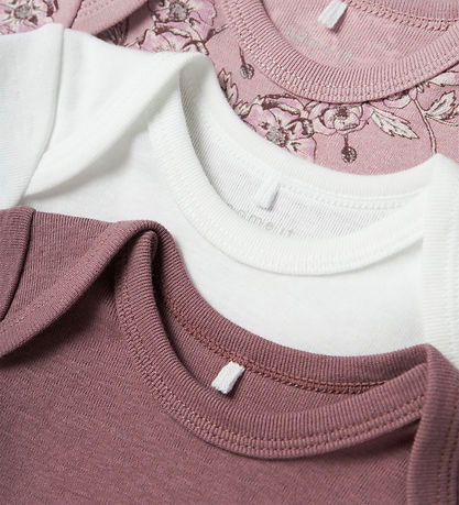 Name It Body l/æ - Noos - NbfBody - 3-pak - Grape Shake