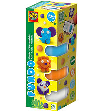 SES Creative Modellervoks - 3x90gr/1x40g - FunDo Vilde Dyr SES Creative Modellervoks - 3x90gr/1x40g - FunDo Vilde Dyr