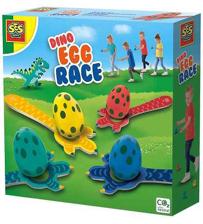 SES Creative Spil - Dino Æggeløb SES Creative Spil - Dino Æggeløb
