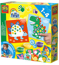 SES Creative - Min Første Fingermaling - Dinosaurer SES Creative - Min Første Fingermaling - Dinosaurer