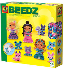 SES Creative Perler - Strygeperler - 1600 stk - Prinsesser Og Kæ SES Creative Perler - Strygeperler - 1600 stk - Prinsesser Og Kæ