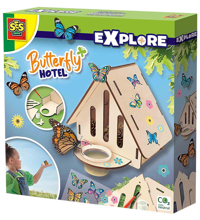 SES Creative - Explore - Insekthotel - Sommerfugle