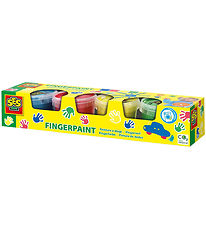 SES Creative Fingermaling - 4x110ml - Primærfarver SES Creative Fingermaling - 4x110ml - Primærfarver