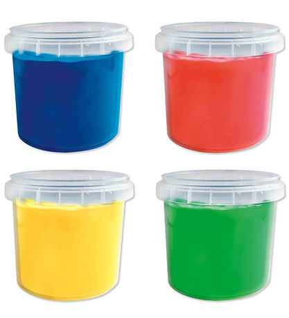 SES Creative Fingermaling - 4x110ml - Primærfarver