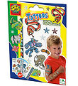 SES Creative Tatoveringer - Dyrekrigere - 45 stk SES Creative Tatoveringer - Dyrekrigere - 45 stk