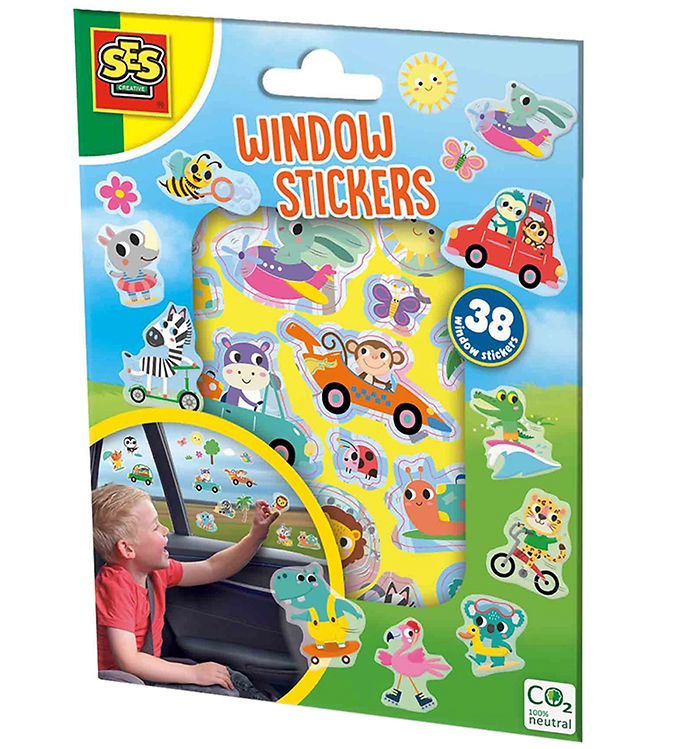 SES Creative - Vinduesklistermærker - 38 stk
