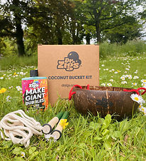 Dr Zigs Såpbubbla Set - Coconut Bucket Kit Dr Zigs Såpbubbla Set - Coconut Bucket Kit