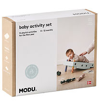 MODU Baby Motoriksæt - 10 Dele - Ocean Mint/Forest Green MODU Baby Motoriksæt - 10 Dele - Ocean Mint/Forest Green