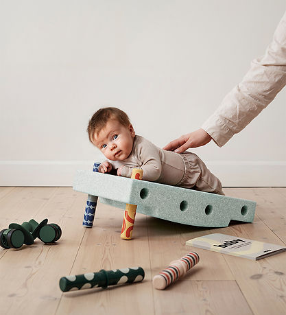 MODU Baby Motoriksæt - 10 Dele - Ocean Mint/Forest Green MODU Baby Motoriksæt - 10 Dele - Ocean Mint/Forest Green