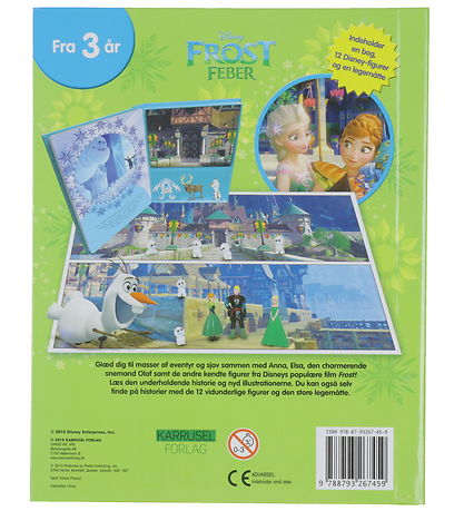 Karrusel Forlag Billedbog - Figurer/Legemåtte - Disney Frost Feb