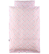 Nørgaard Madsens Sengetøj - Voksen - Pink m. Enhjørning Hoved Nørgaard Madsens Sengetøj - Voksen - Pink m. Enhjørning Hoved