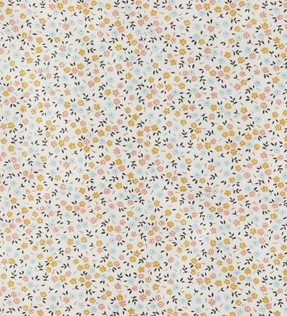 Nørgaard Madsens Sengetøj - Baby - Hvid m. Blomster