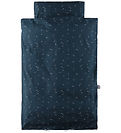 Nørgaard Madsens Bedding - Baby - Navy w. White Birds