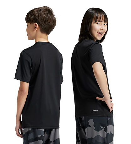 adidas Performance T-shirt - J TR-ES PRI T - Sort adidas Performance T-shirt - J TR-ES PRI T - Sort