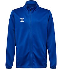 Hummel Cardigan - HmlEssential Track Jacket - True Blue Hummel Cardigan - HmlEssential Track Jacket - True Blue